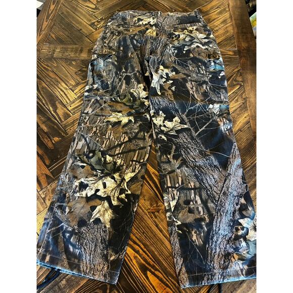 Mosey Oak Break Up Camo Cargo Pants Men Medium Hunting Hiking Outdoor Camping - Picture 3 of 8